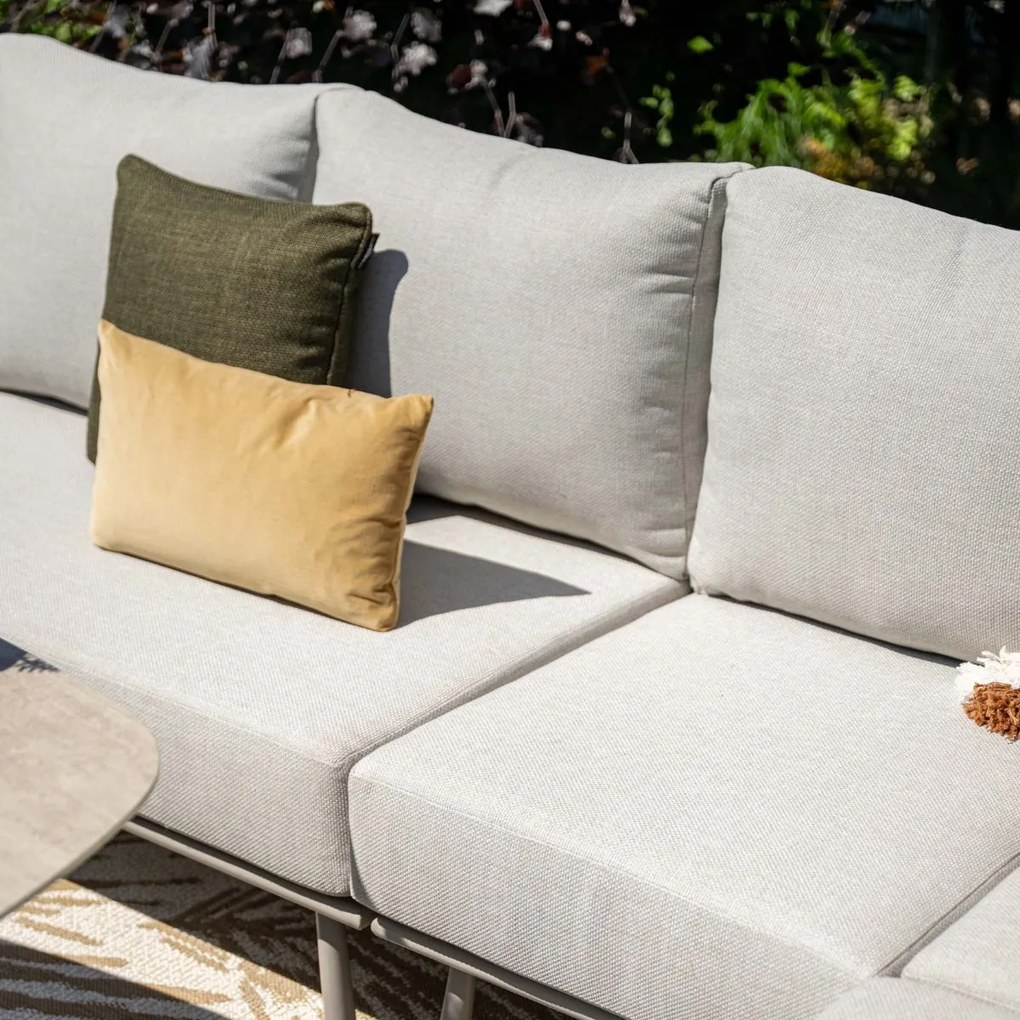 Garden Impressions Maud loungeset hoek 4-delig - taupe