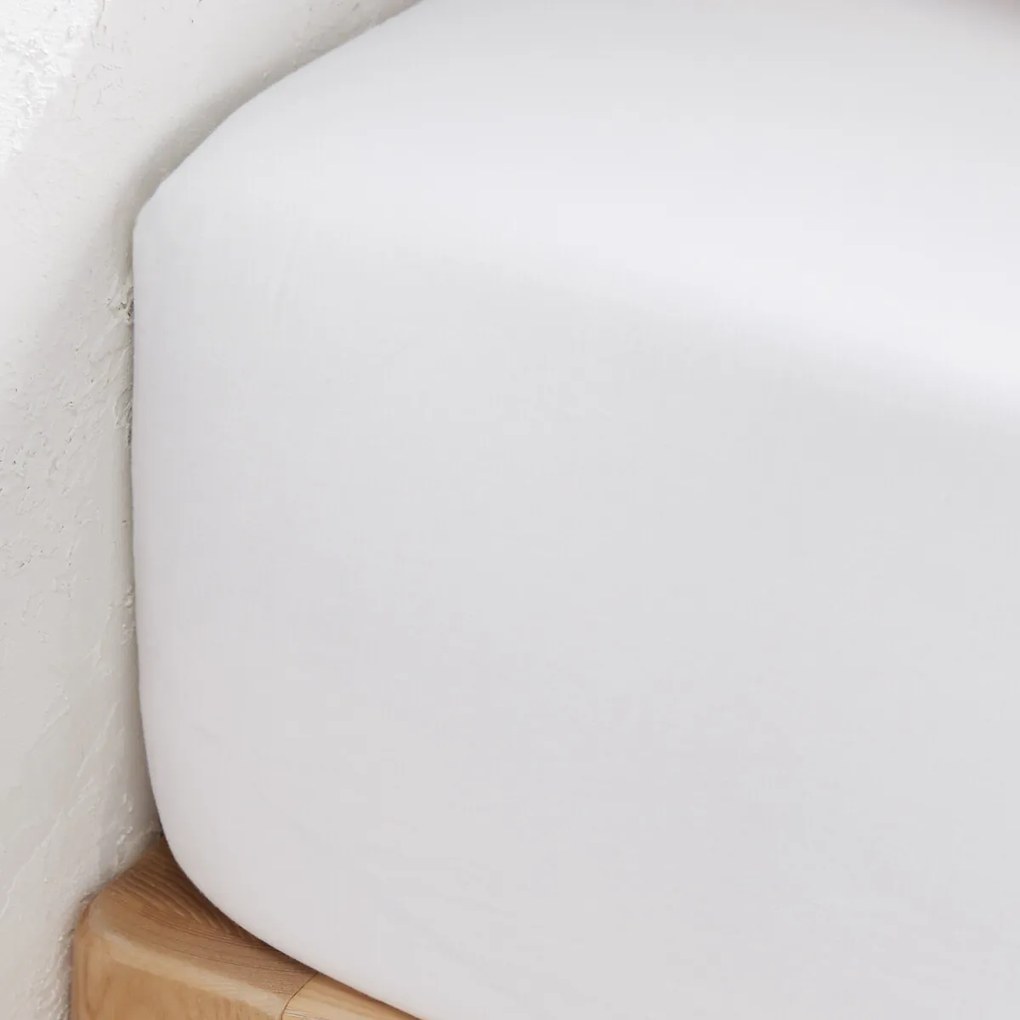 Hoeslaken van perkal katoen, 80 draden, 35 cm kop, Scenario