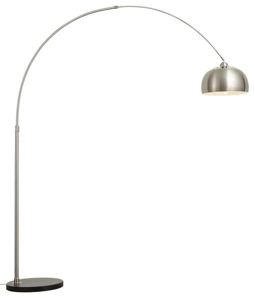 Moderne booglamp staal verstelbaar - Grande Modern E27 rond Binnenverlichting Lamp