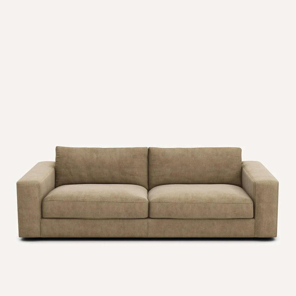 Bank in stonewashed fluweel, SKANDER