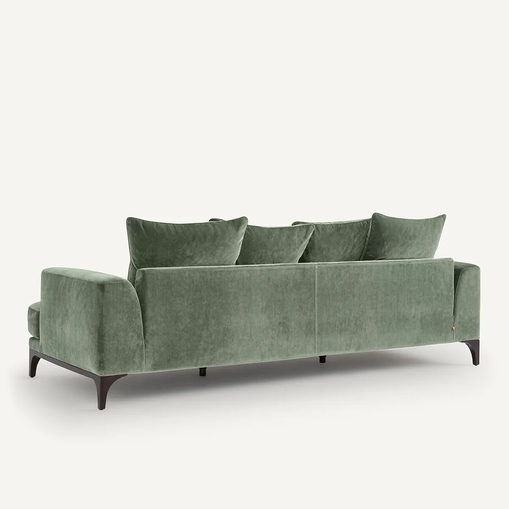 Bank van fluweel linnen, Armento