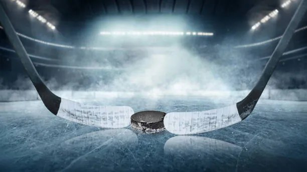 Foto Ice hockey players on the grand, FotografieLink