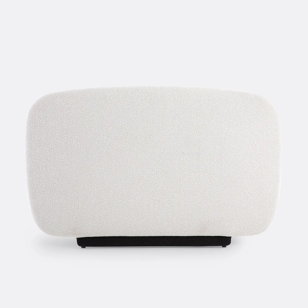 Hoofdbord in bouclette stof, Mila