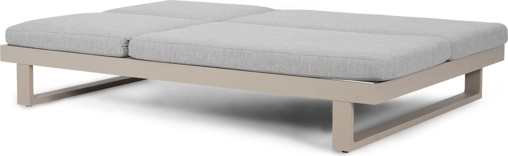 Lifestyle Garden Furniture Massimo Ligbed Met Kussen Loft/earth Aluminium Taupe