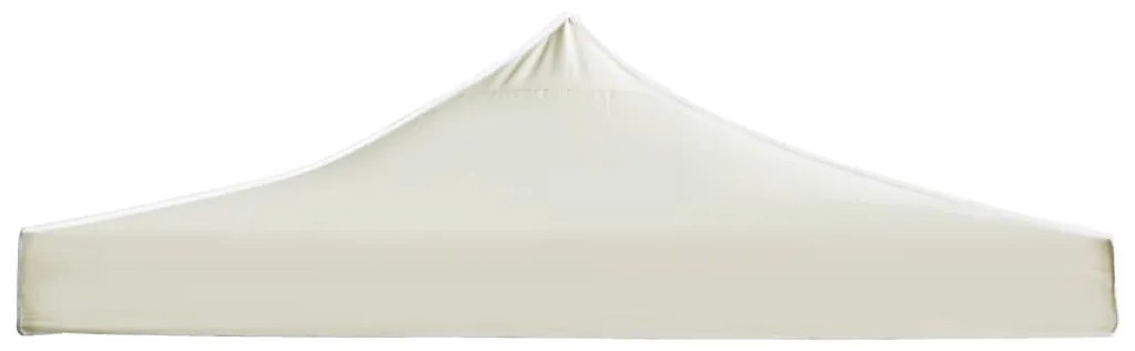 vidaXL Partytentdak 3x6 m crème