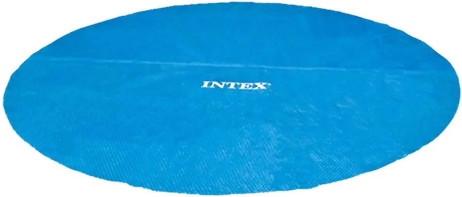 Intex drijvende solar cover/afdekzeil - rond - Diameter 538 cm