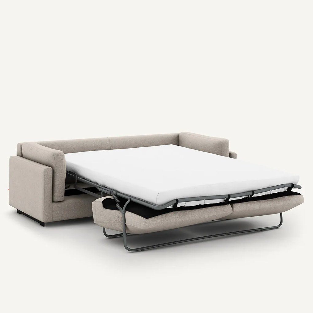 3-zits bank, omvormbaar, in gestructureerde viscose en linnen, César