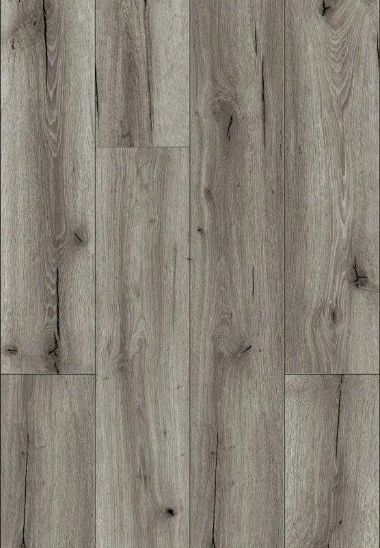 Mexen Ontario monster van SPC vinylpanelen 6,5 mm, IXPE onderlaag 1,5 mm, 4 V-voeg, Eik - F1003-S