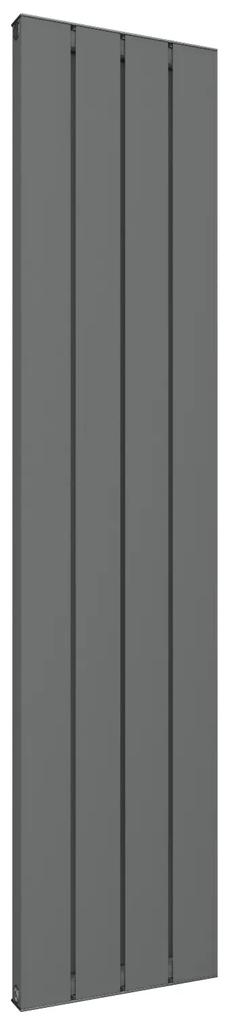 Eastbrook Vesima verticale aluminium verwarming 180x50,3cm Antraciet 1780 watt