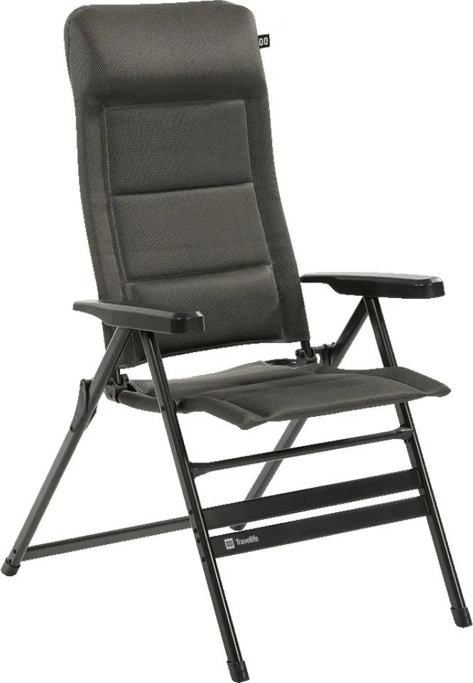 Travellife Barletta stoel comfort XL - donkergrijs
