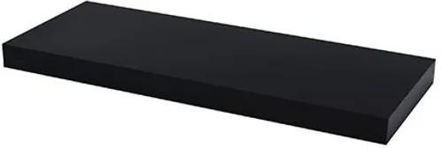 Wandplank XL4 hoogglans zwart PVC 60cm