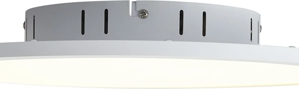 Smart LED paneel wit 40cm incl. LED dim to warm met afstandsbediening - Knob