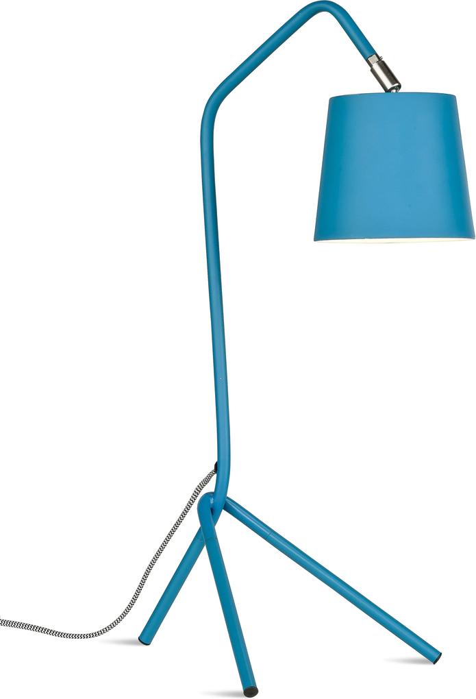 It's About Romi | Tafellamp Barcelona lengte 43 cm x breedte 25 cm x hoogte 59 cm teal blauw tafellampen ijzer tafellampen | NADUVI outlet