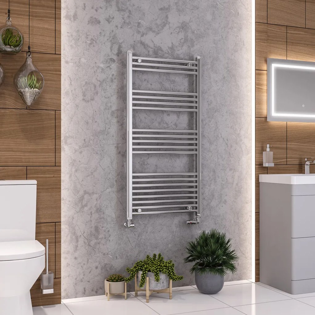 Eastbrook Wendover handdoekradiator 60x120cm 414W chroom