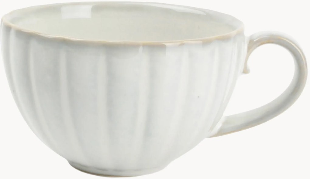 Porseleinen koffiekopjes Lotus, 4-delig