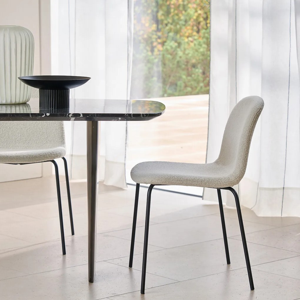 Stoel in bouclette, Tibby