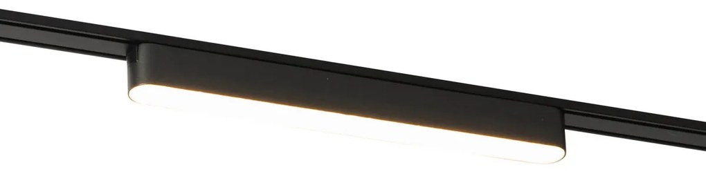 Moderne plafondlamp zwart voor railsysteem 1-fase 10W 3000K - Magnetic Marra