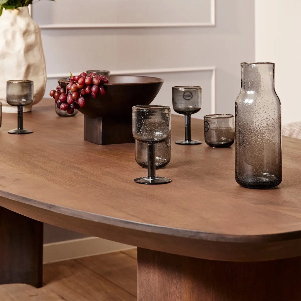 Starfurn Mare Eettafel Walnoot Deens Ovaal 240 Cm - 240 X 100cm.