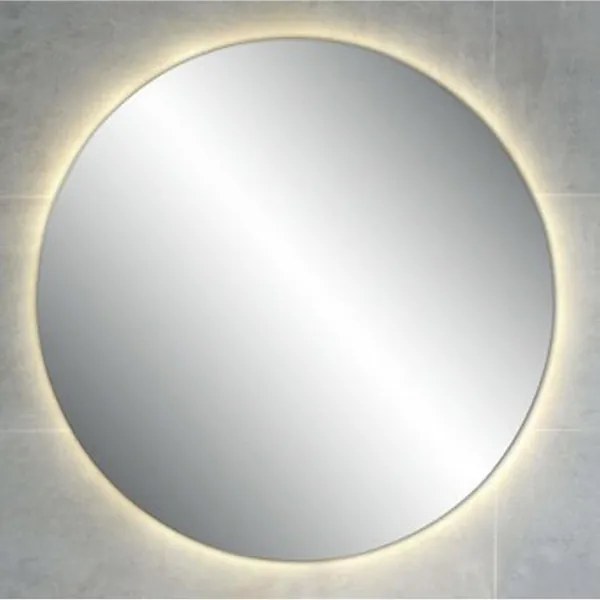 Plieger Ambi Round spiegel rond met indirecte LED verlichting 80cm PL 0800320