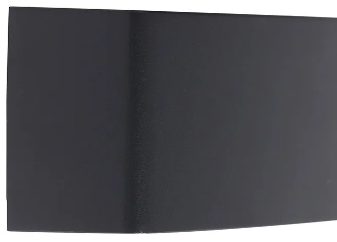 Modern buitenwandlamp grafiet 14,3 cm IP44 - Latina