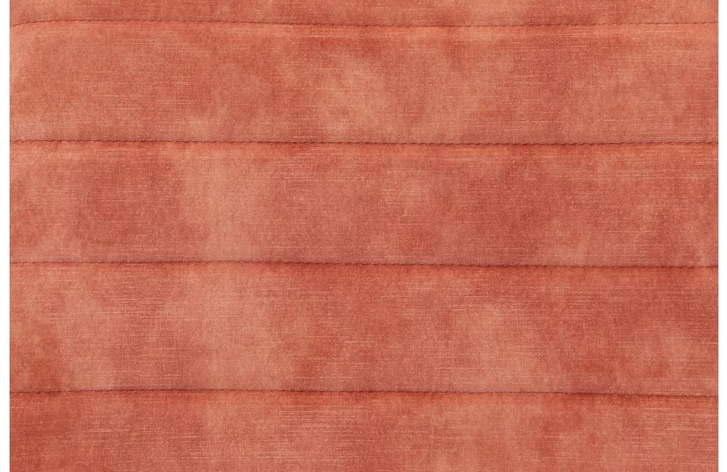 Goossens Eetkamerstoel Arco roze velvet stof met armleuning, elegant chic