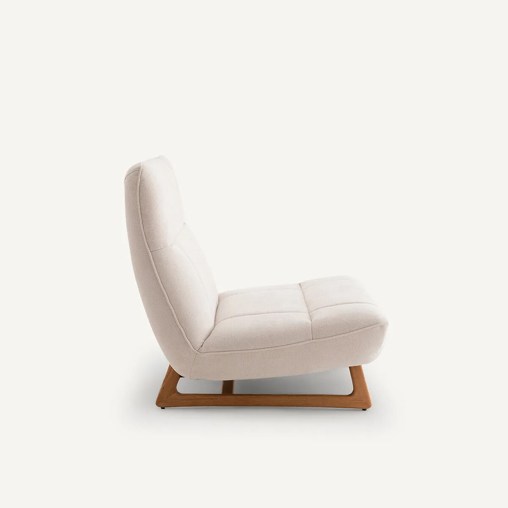 Fauteuil eik en gerecycled polyester, Lafar