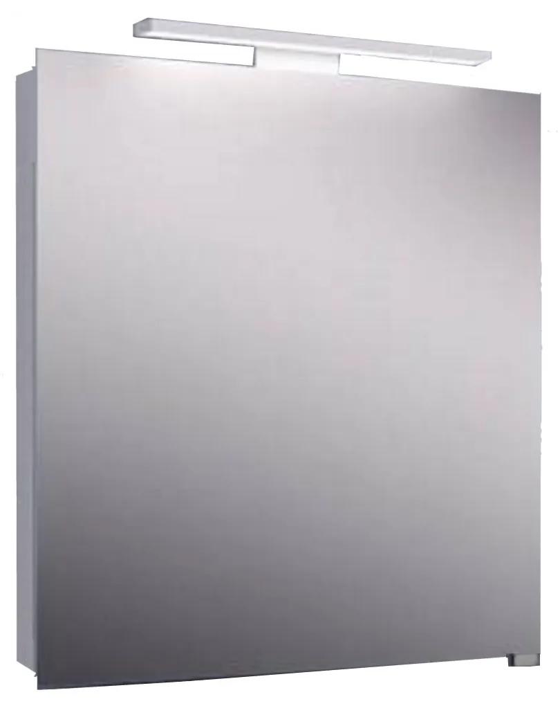 BWS LED Spiegelkast Luxe Aluminium 60x60x14 cm