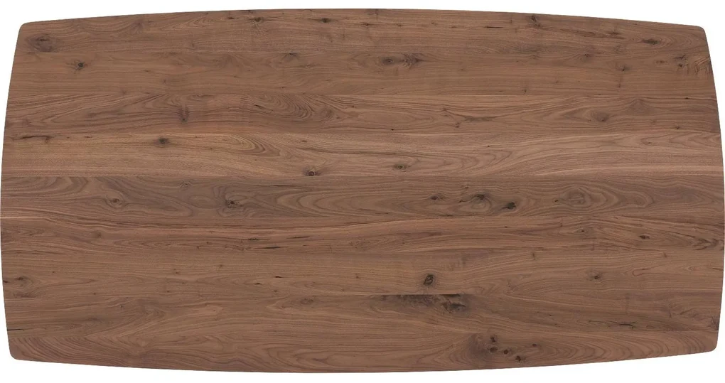 Goossens Excellent Eettafel Floyd, Semi rechthoekig 260 x 100 cm