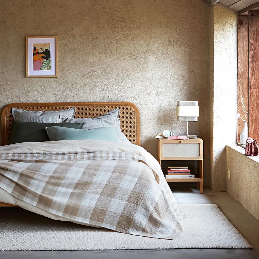 Vloerkleed met bouclé effect, Mako