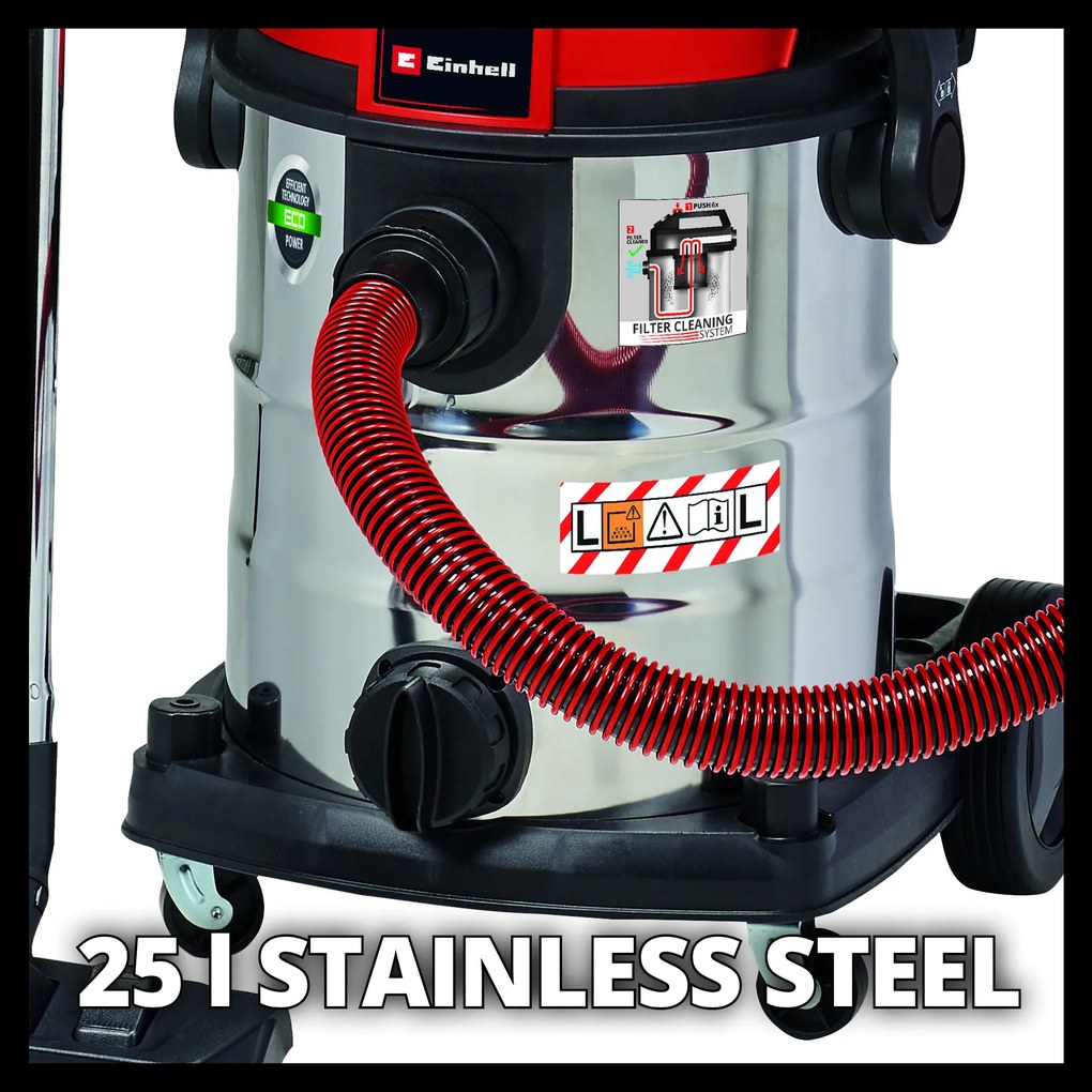 Einhell TE-VC 2025 SACL - Nat-/Droogzuiger - 25 L