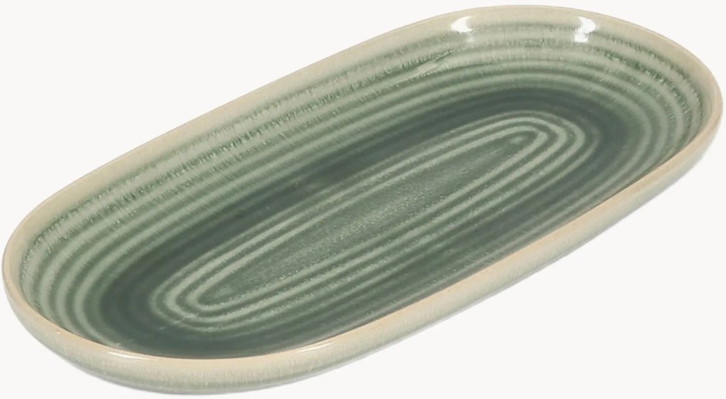 Serveerplateaus Cameo Green, 4-delig