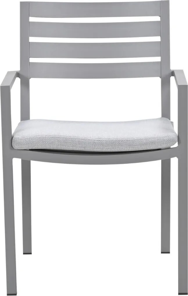 Garden Impressions Amarillo tuinset 5-delig taupe - Milou tuintafel 160x90 cm