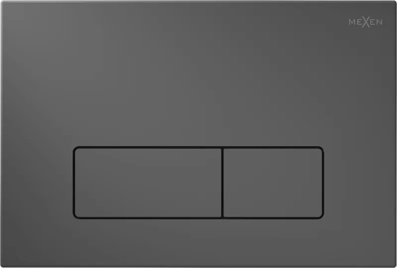 Mexen Fenix 13 slim doorspoelknop, gun gray - 601366