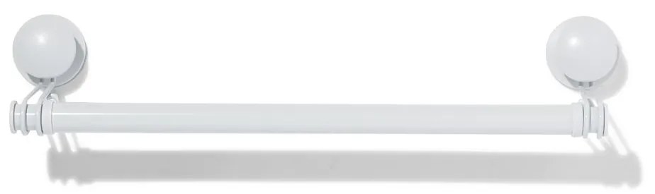 HEMA Handdoekstang Met Zuignappen 40-70cm (lichtgrijs)