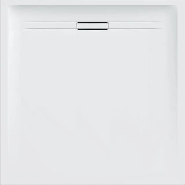 Geberit Sestra Douchevloer - 80x80cm - wit leisteen 550.290.00.2