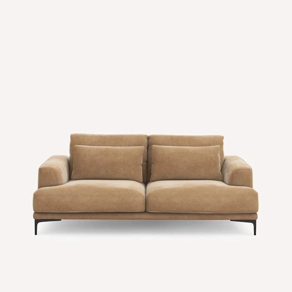 3-zits sofa in stonewashed fluweel, Marsile