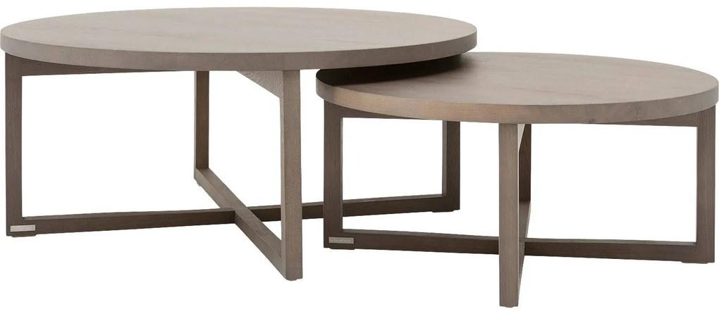 Goossens Salontafel Circulo, Rond 90 cm, 38 cm hoog