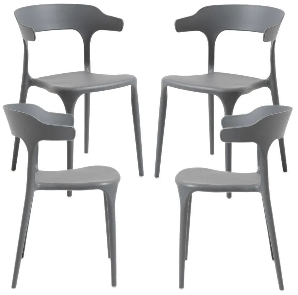 Pak 4 Teul-stoelen