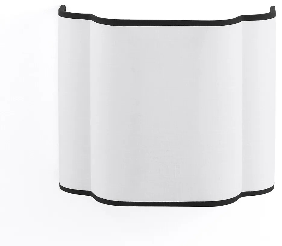 Wandlamp in gewassen linnen, Suso