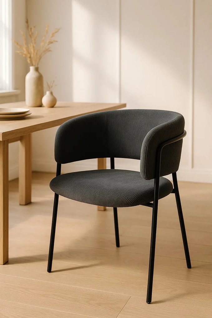 Moniel stoel in corduroy