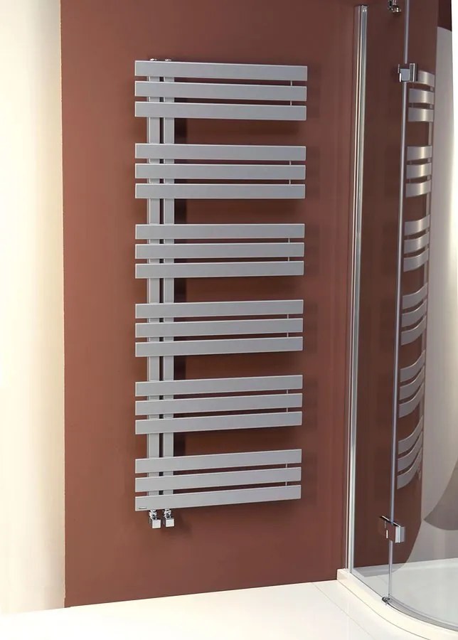 Sapho Silvana radiator zilver 50x124cm 561W