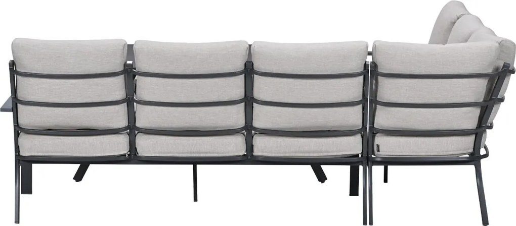 Garden Impressions Senja lounge dining set 3-delig links - sandstone