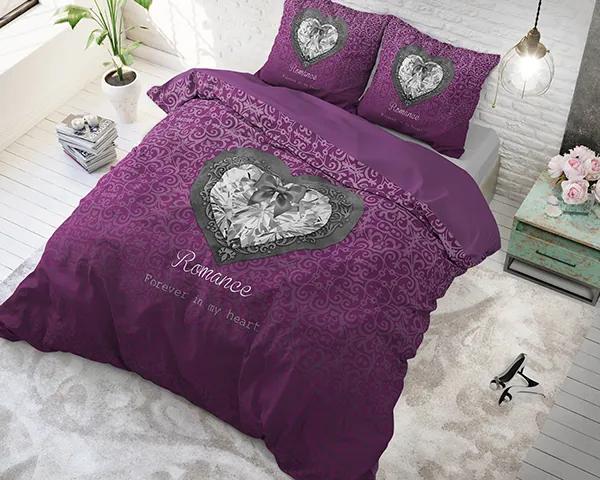 Romance Heart Purple Paars 200 x 220