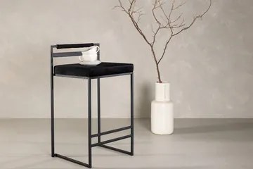 Jörn Counter Barkruk - 65 cm - Joost - Zwart - Velvet - Jörn