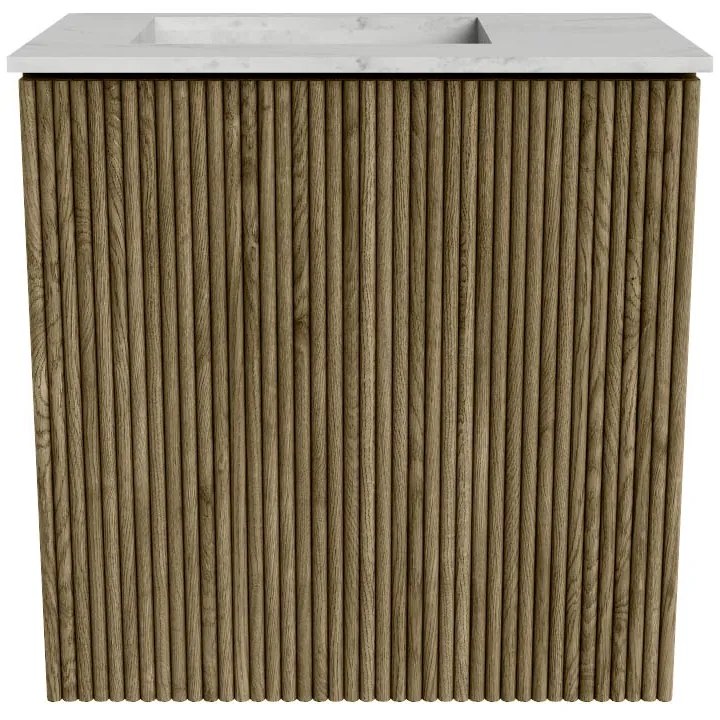 Mondiaz Joya DLux 40cm toiletmeubel dusk met wastafel faye links 1 kraangat opalo