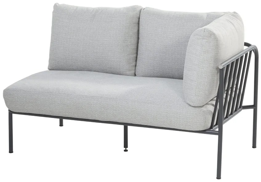 4 Seasons Outdoor Figaro 4-persoons loungebank Tuinbank antraciet weerbestendig