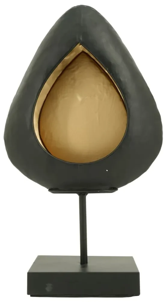Lesli Living Kaarsenstandaard druppelvormig standaard 39,6x13x59,5 cm