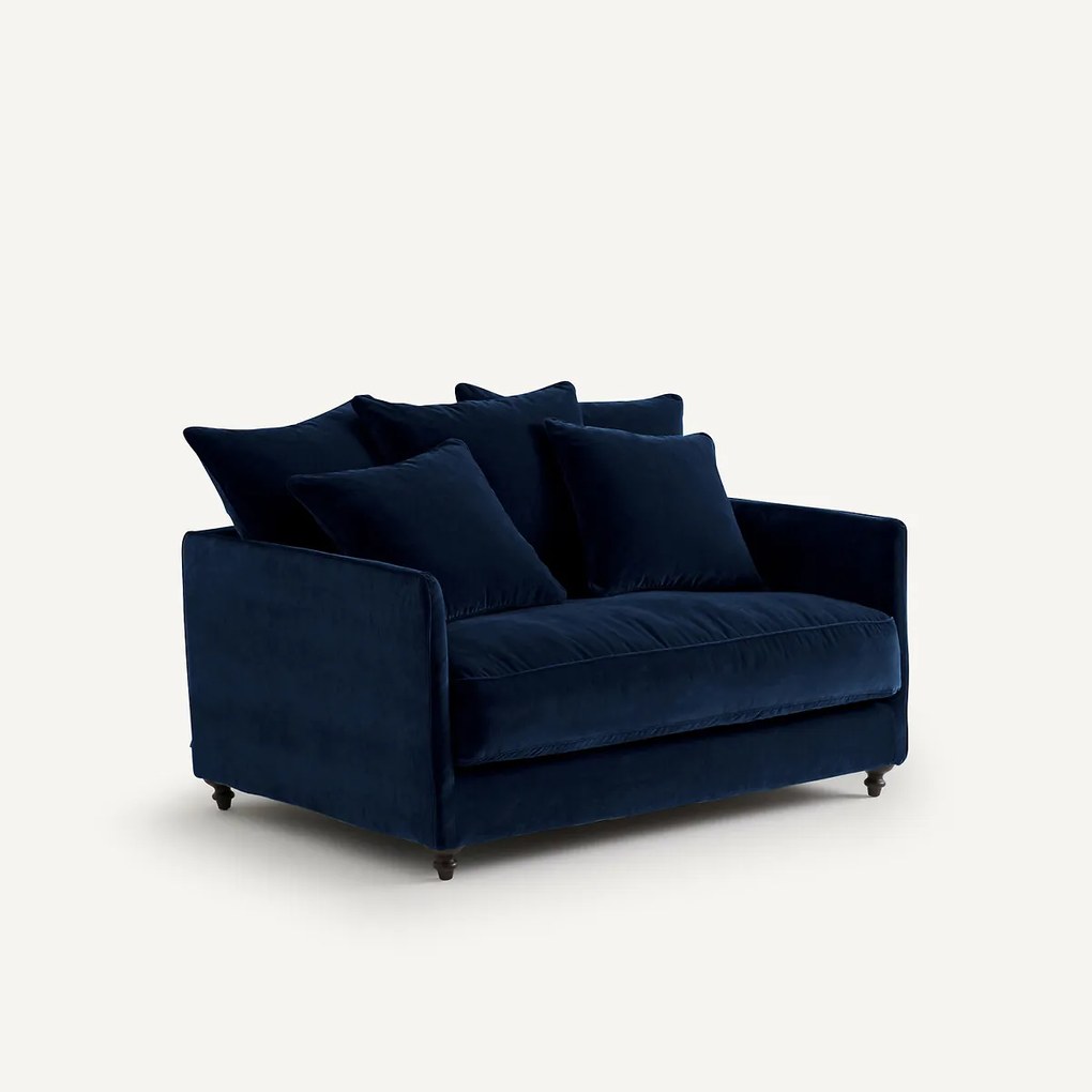 2-zits omvormbare zetel van fluweel, Lazare