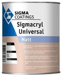 Sigma Sigmacryl Universal Matt - Mengkleur - 1 l
