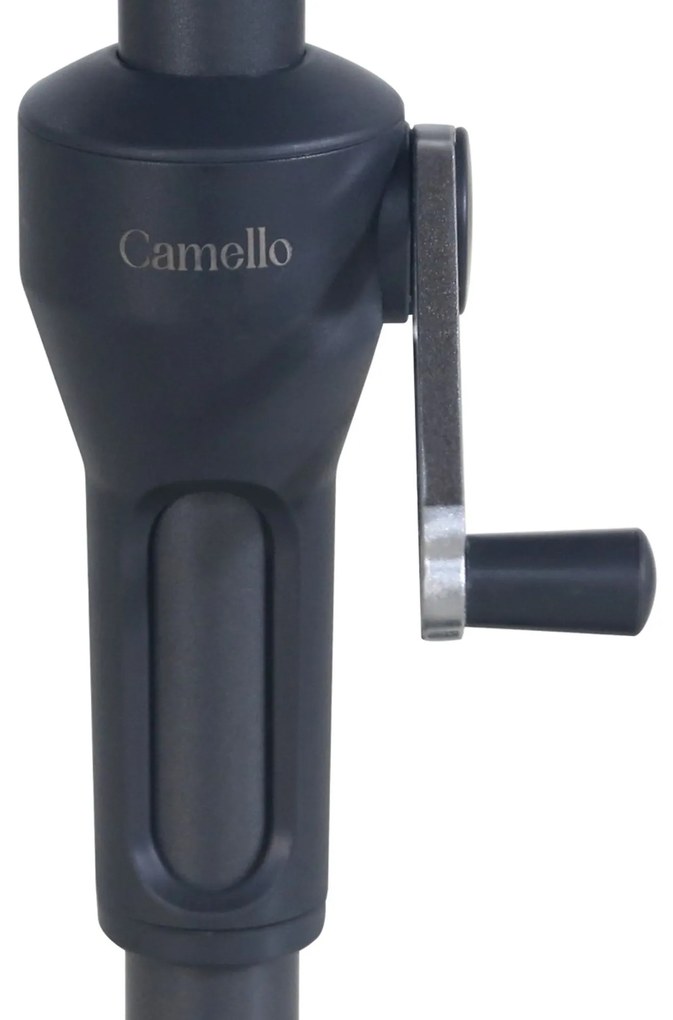 Camello Valerio Stokparasol M (excl. Voet) Aluminium Taupe